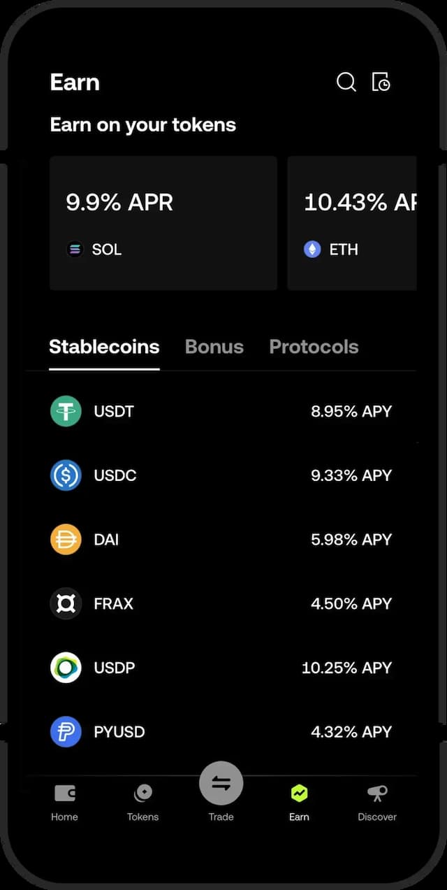Token discovery